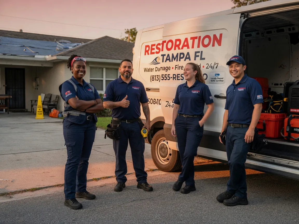 Water Damage Restoration company in Plumerville, AR